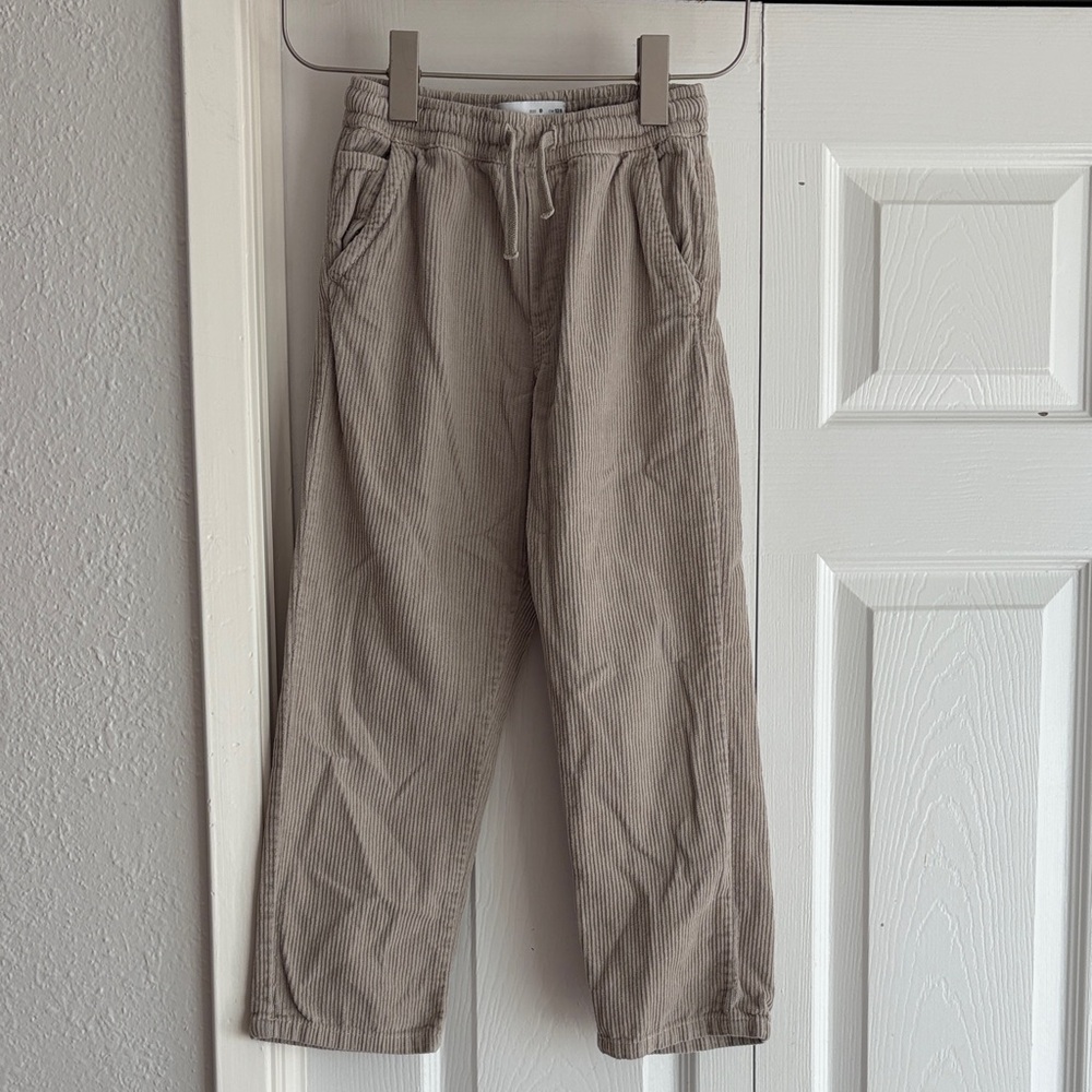Zara Kids Relaxed Straight Corduroy Pants